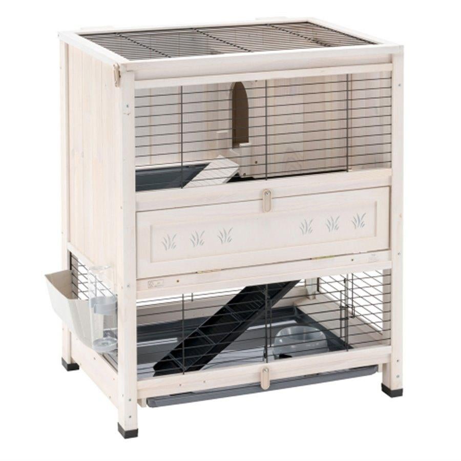 OPRUIMING! Ferplast cottage mini caviahok of konijnenhok, Dieren en Toebehoren, Ophalen of Verzenden, Nieuw