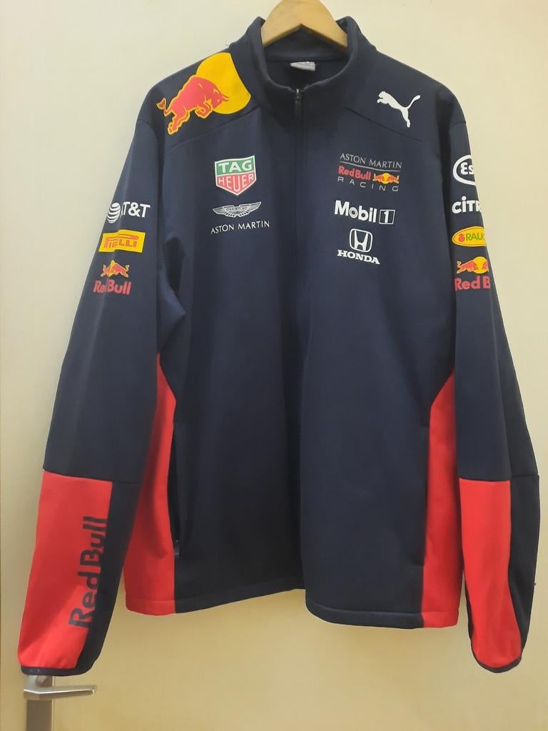 Red Bull racing jas, Ophalen of Verzenden, Zo goed als nieuw, Overige maten, Blauw