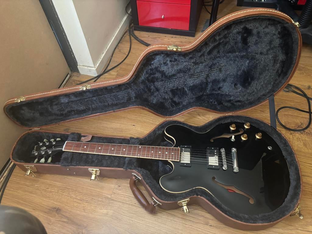 Gibson ES-335 ‘08 Yamano edition, Ophalen, Gebruikt, Semi-solid body, Fender