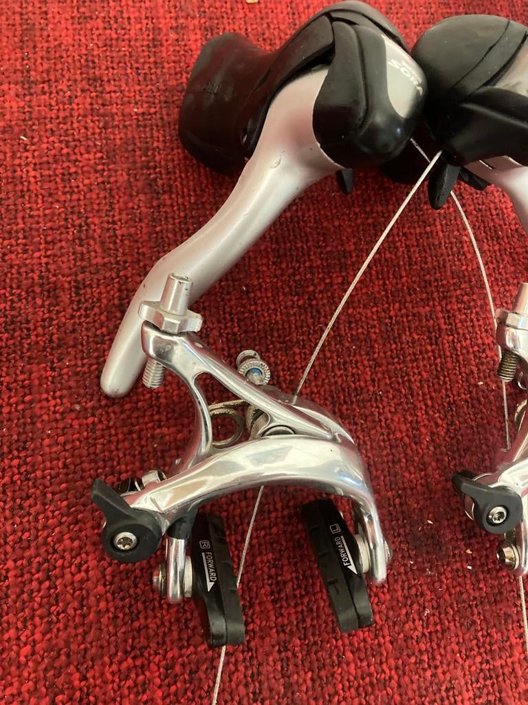 Shimano Tiagra/Sora 9 speed triple Groepset, Gebruikt, De ruyterstraat 86, Overige typen, Cycling@steenbergen.cc