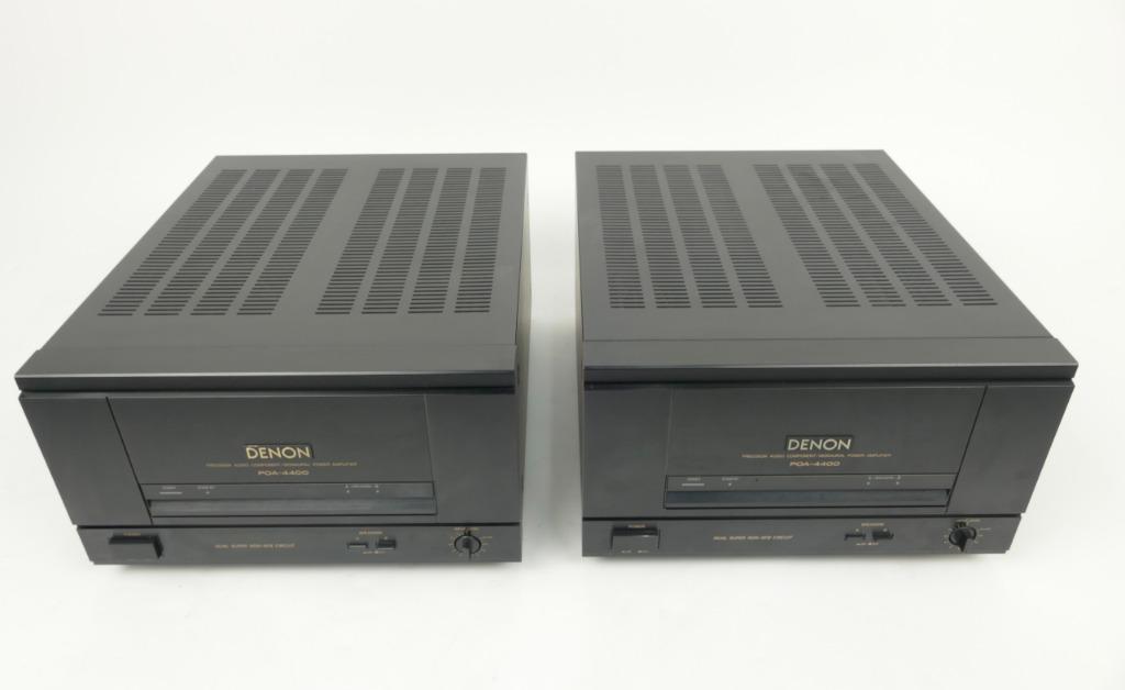 denon poa 4400 mono eindversterkers -, Ophalen, Denon, N.v.t, 120 watt of meer