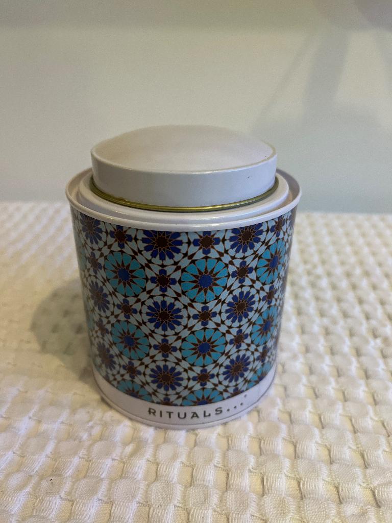 Rituals blikje (3), Verzamelen, Blikken, Ophalen of Verzenden, Gebruikt, Thee, Overige merken