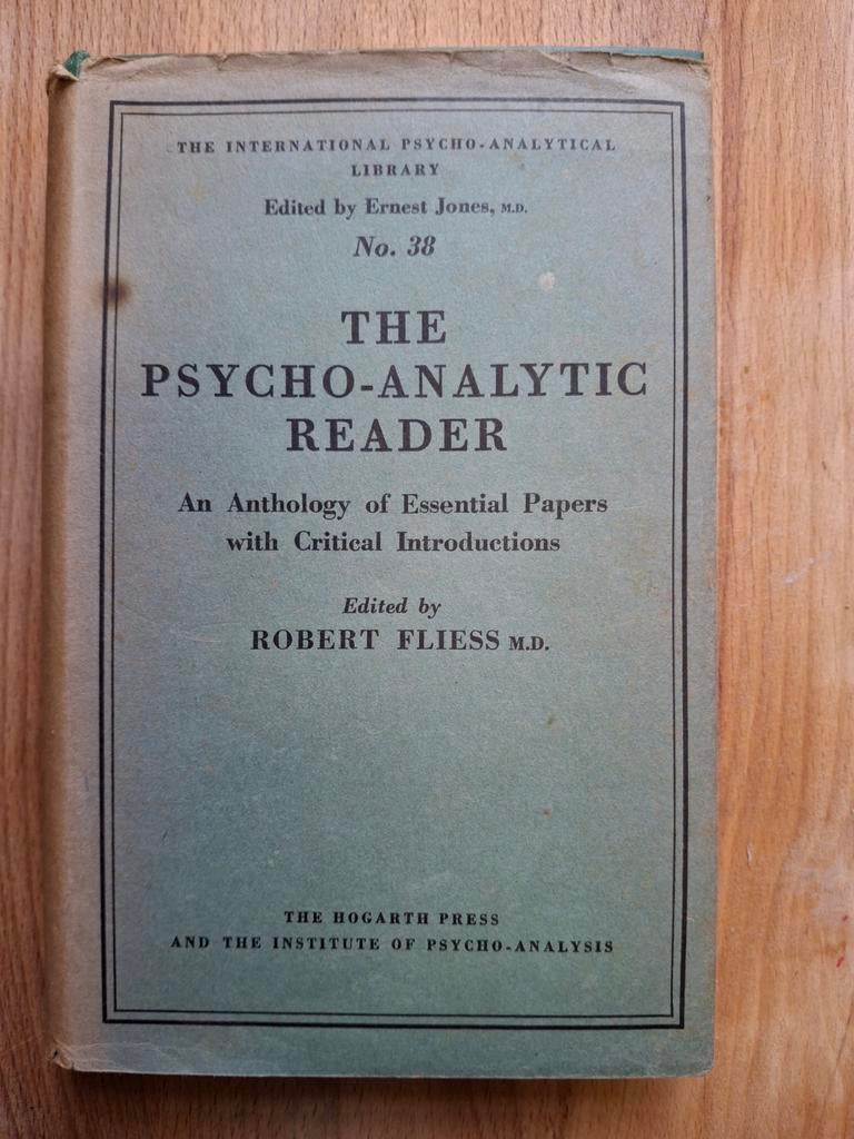The Psycho-Analytic Reader - Robert Fliess, Boeken, Psychologie, Gelezen, Klinische psychologie, Ophalen of Verzenden