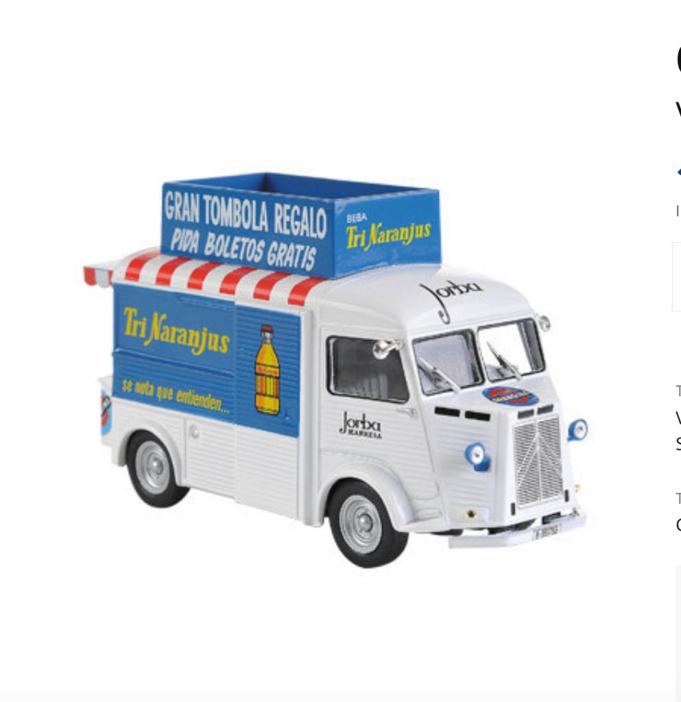 Citroen HY 1959 Tri Naranjus 1/43 reparto / servicio # 10, Verzenden, Nieuw, Auto, Overige merken