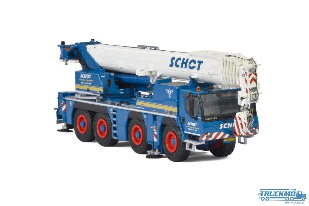 WSI, Liebherr LTM 1090-4.2, fa Schot - Alkmaar, Hobby en Vrije tijd, Modelauto's | 1:50, Ophalen, Nieuw, Bus of Vrachtwagen, Tekno