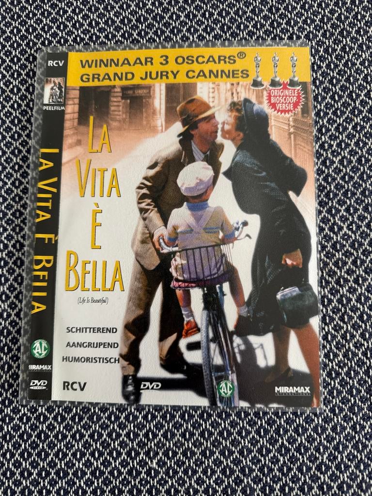 La Vita è Bella DVD - Drama Klassieker, Alle leeftijden, Ophalen of Verzenden, Zo goed als nieuw, Drama