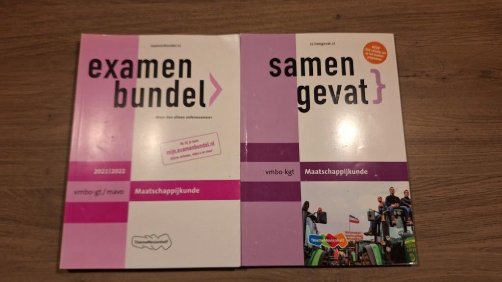 Examenbundels mbo t/g geschiedenis, wiskunde nask en maatsch, Ophalen of Verzenden, Zo goed als nieuw, VMBO, Overige vakken