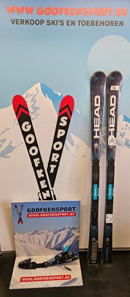 head wc rebels e-race 25/26 + FF14 GW 799€ nieuw, 160 tot 180 cm, Nieuw, Ophalen of Verzenden, Skiën