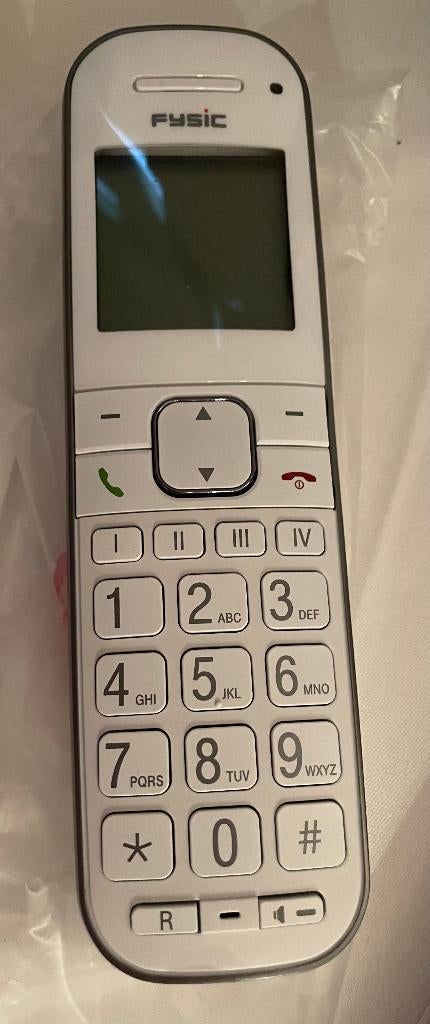 Nieuw Fysic FX9000 Senioren telefoon, Ophalen of Verzenden, Nieuw, 1 handset
