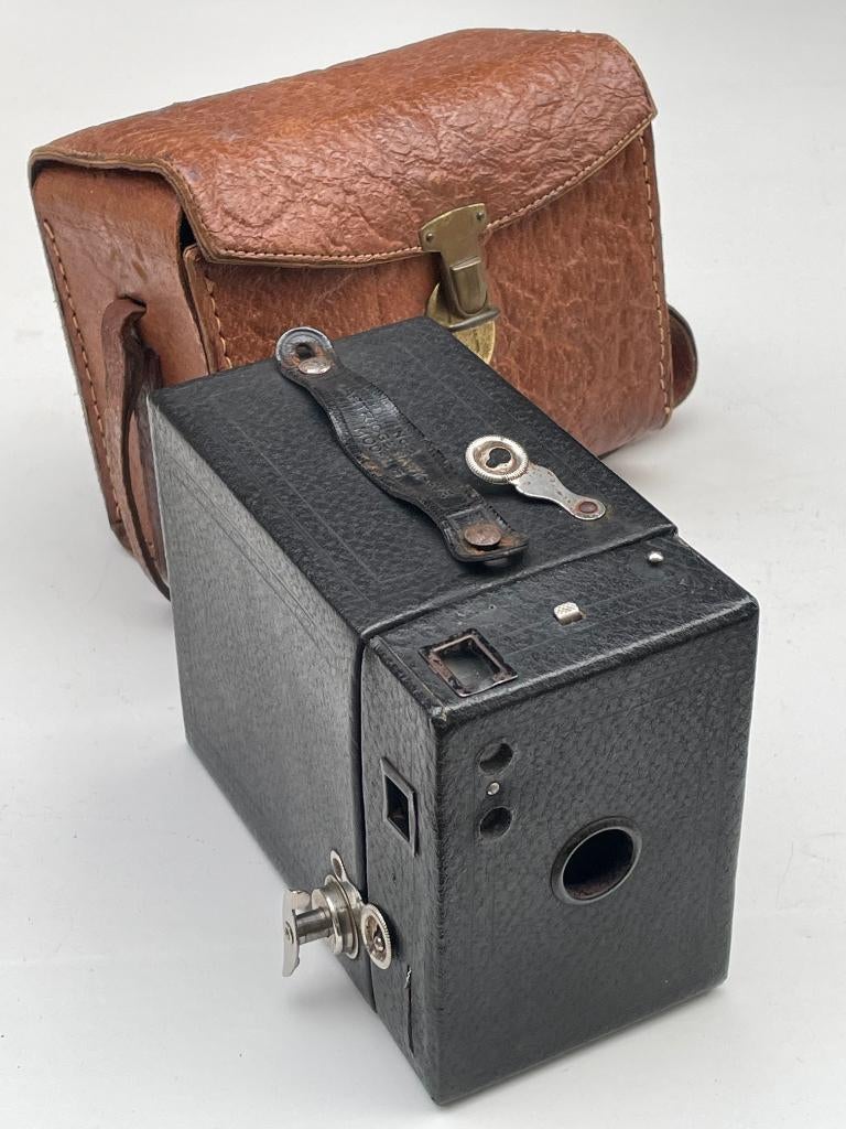 Kodak Cartridge Hawk-eye no 2 model B Boxcamera, Ophalen of Verzenden, Compact, Overige Merken