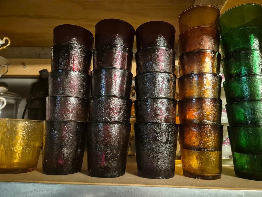 Arcoroc Sierra geperste glazen, Ophalen of Verzenden, Huis en Inrichting