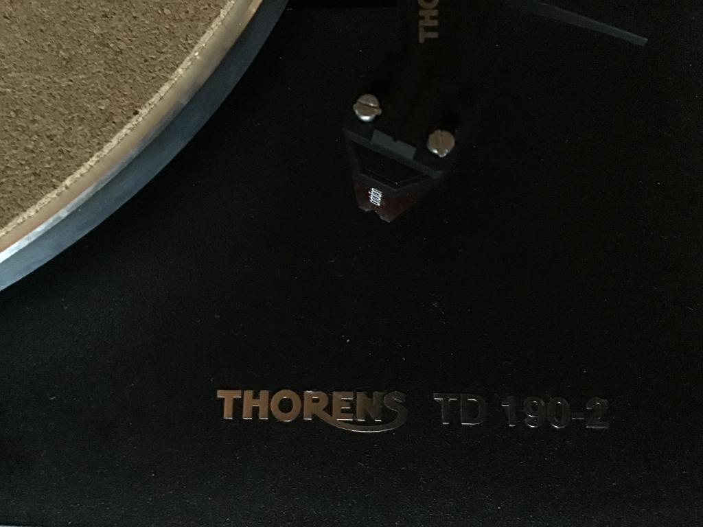 Thorens TD190-2 platenspeler, Ophalen, Zo goed als nieuw, Platenspeler, Thorens