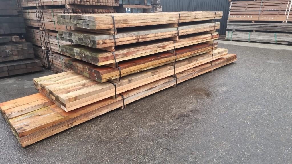 Lichte b keus pakket actie Douglas balken 50x150mm OPRUIMING, Ophalen, Nieuw, 250 cm of meer, Balken