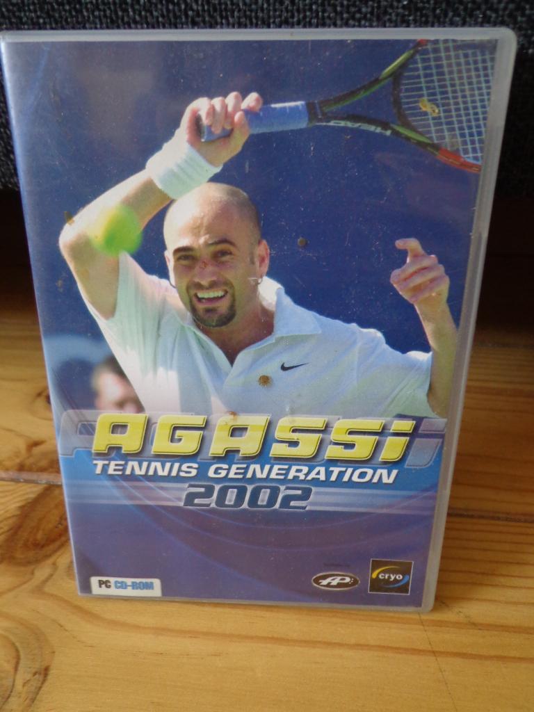 Agassi tennis generation 2002 - pc cdrom, 1 speler, Ophalen of Verzenden, Zo goed als nieuw, Vanaf 3 jaar