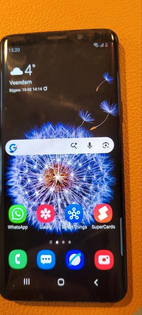 Samsun S9/256Gb Dual Sim telefoon (SM-G960)+flipcase, Zwart, Touchscreen, Ophalen of Verzenden, Zo goed als nieuw