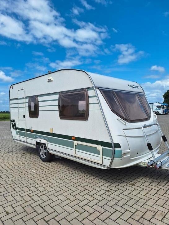 Chateau Calista 430, Voortent, Mover, Bovag 2025, Chateau, Schokbreker, Dwarsbed, Treinzit