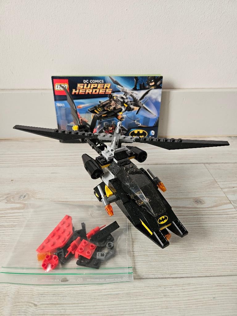 Lego set 76011 : Super Heroes, Batman: Man‑Bat Attack, Ophalen of Verzenden, Gebruikt, Complete set, Lego