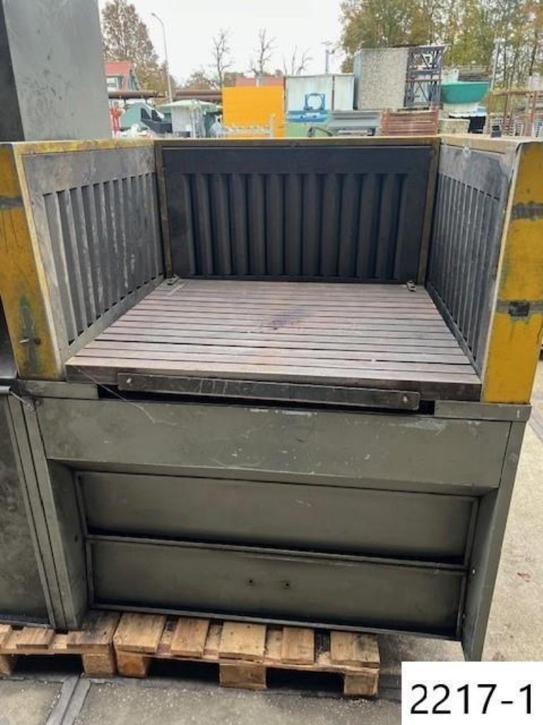 2217. Slijptafel / schuurtafel met afzuiging / slijpwerkbank, Ophalen, Gebruikt