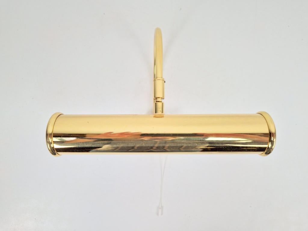 Regency Egoluce messing schilderijlamp kastlamp ’80 lamp, N, N, Vintage, Ophalen of Verzenden