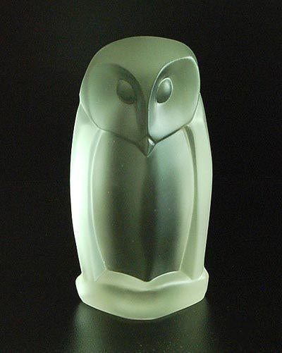 Hein M. Laupman - persglazen uil, Ophalen of Verzenden