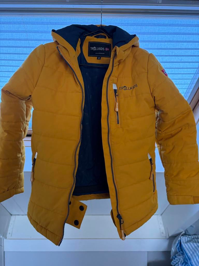 Trollkids ski jas - maat 140, Ophalen of Verzenden, Zo goed als nieuw, Jongen of Meisje, Jas