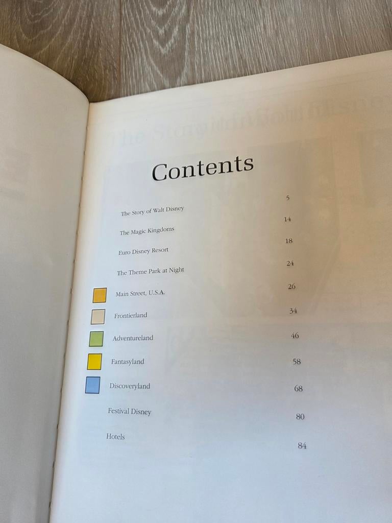 Euro Disney - Openingsboek 1992 - Zeldzaam, Ophalen of Verzenden, Leeuwenkoning of Jungle Boek, Gebruikt, Overige typen