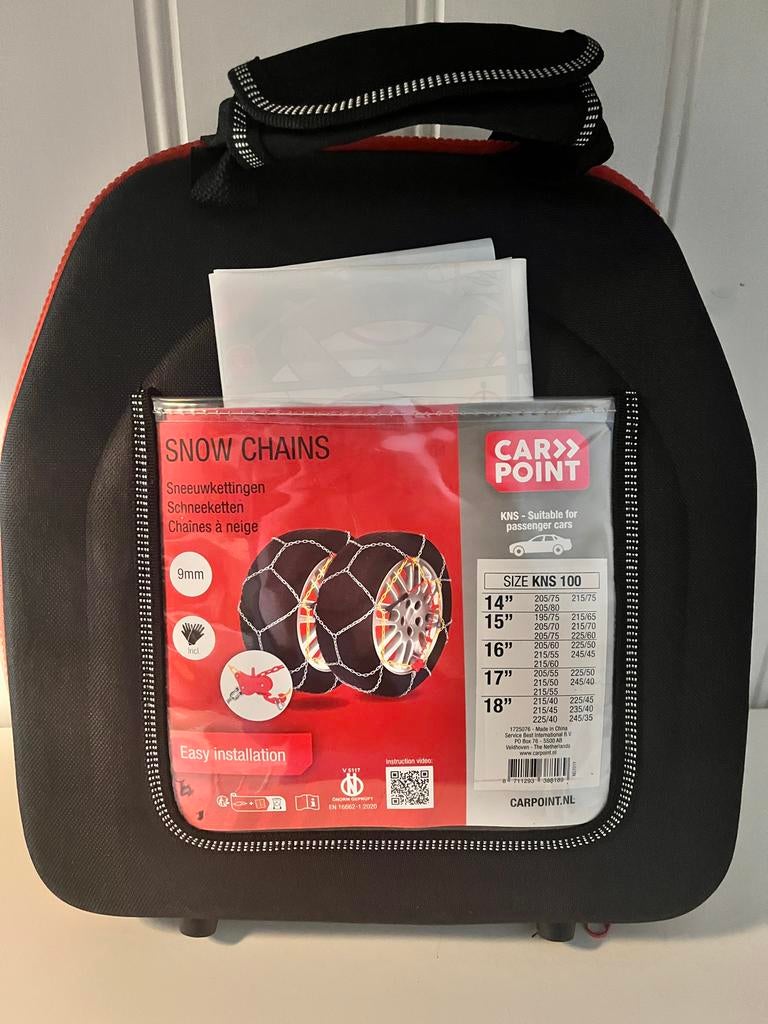 Nieuwe sneeuwkettingen Carpoint KNS 100, Ophalen of Verzenden, Nieuw