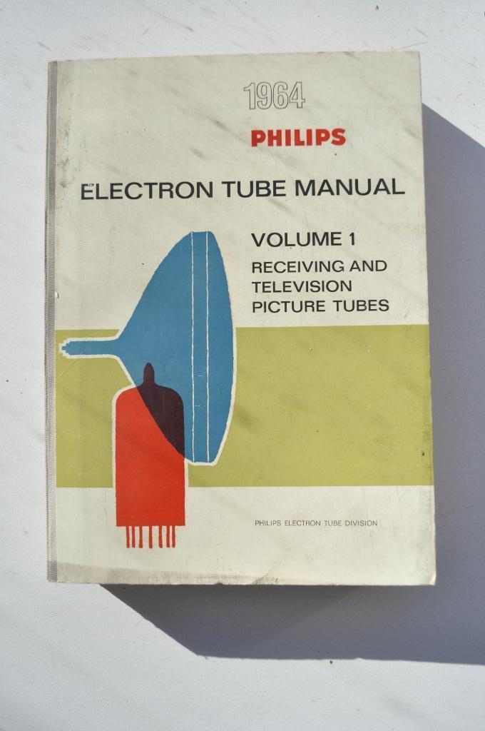 Philips Electron Tube Manual Vol. 1 1964 Receiving tubes, Audio, Tv en Foto, Buizenversterkers, Ophalen of Verzenden, Toebehoren