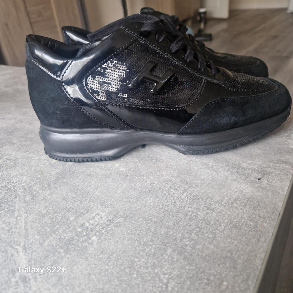 Nieuwe Hogan sneakers maat 38, Zwart, Nieuw, Ophalen of Verzenden, Sneakers of Gympen