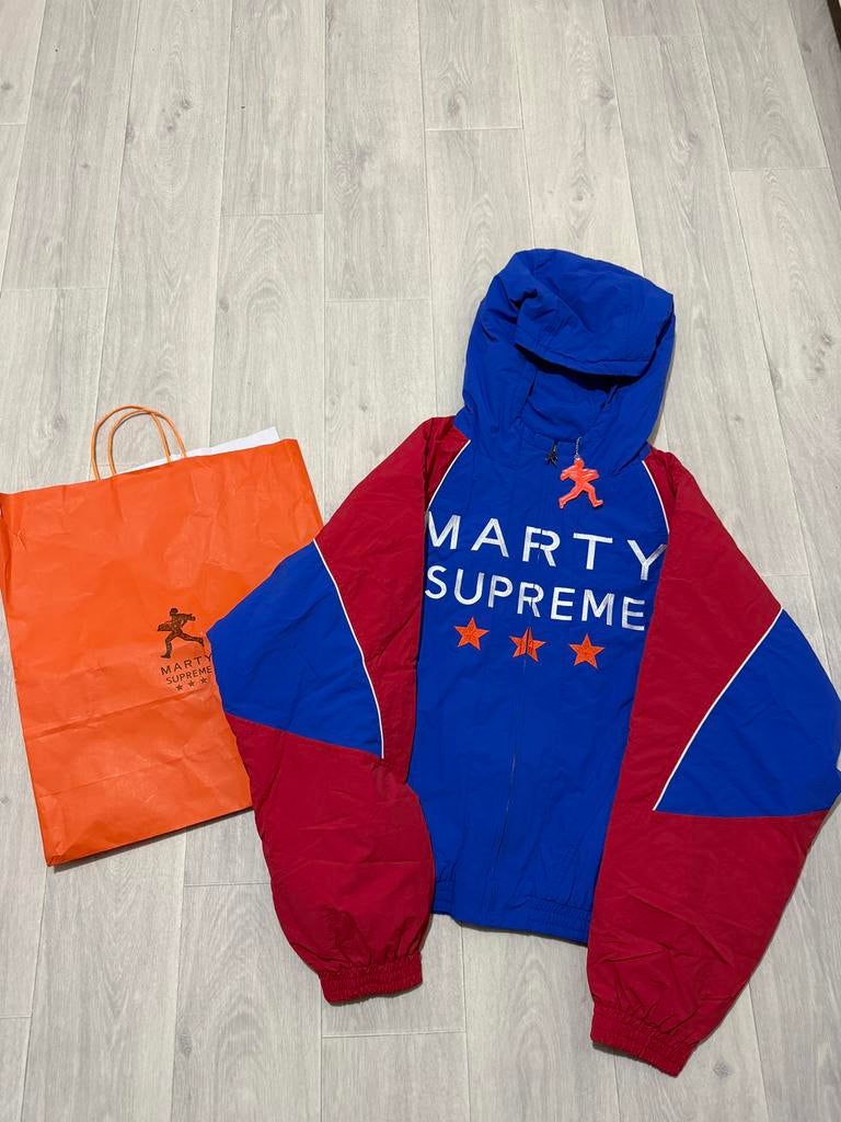 Nahmias x Marty Supreme Jacket France exclusive Maat L, Ophalen of Verzenden, Nieuw, Maat 52/54 (L), Blauw
