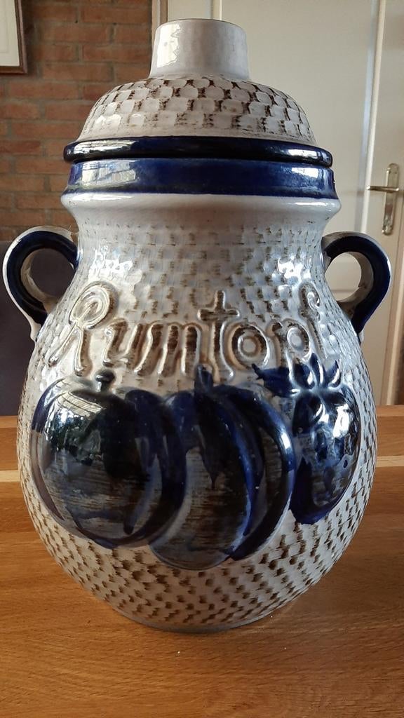 Vintage rumtopf pot, Ophalen