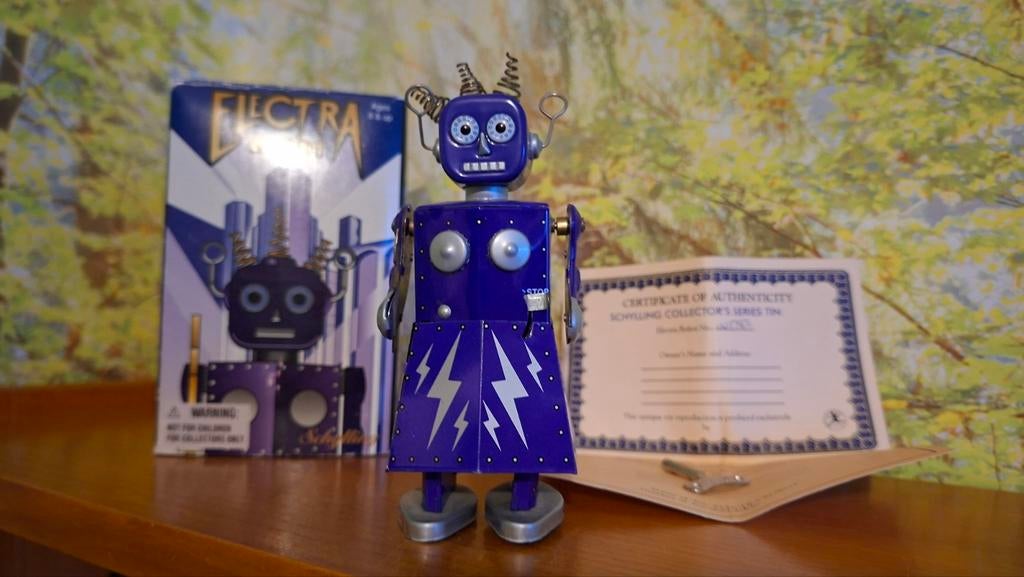 Retro Electra Robot, Verzamelen, Ophalen of Verzenden, Zo goed als nieuw