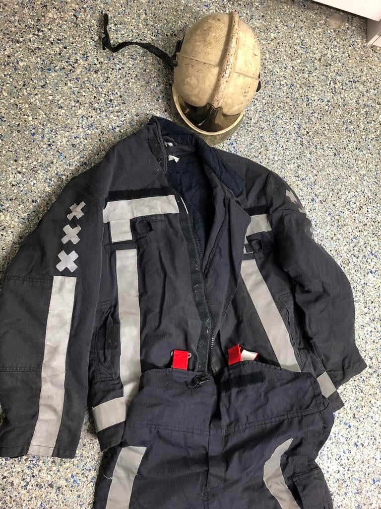 Brandweerpak type van de Mark Brandweer Amsterdam, Ophalen of Verzenden, Nederland