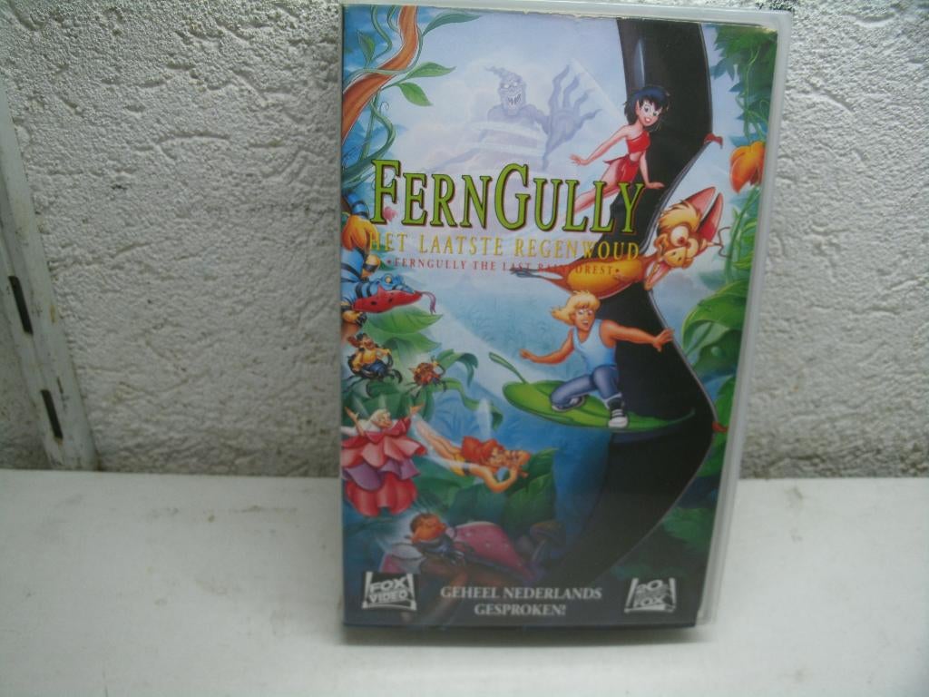 vhs 67a fern gully het laatste regenwoud, Cd's en Dvd's, Alle leeftijden, Ophalen of Verzenden, Zo goed als nieuw