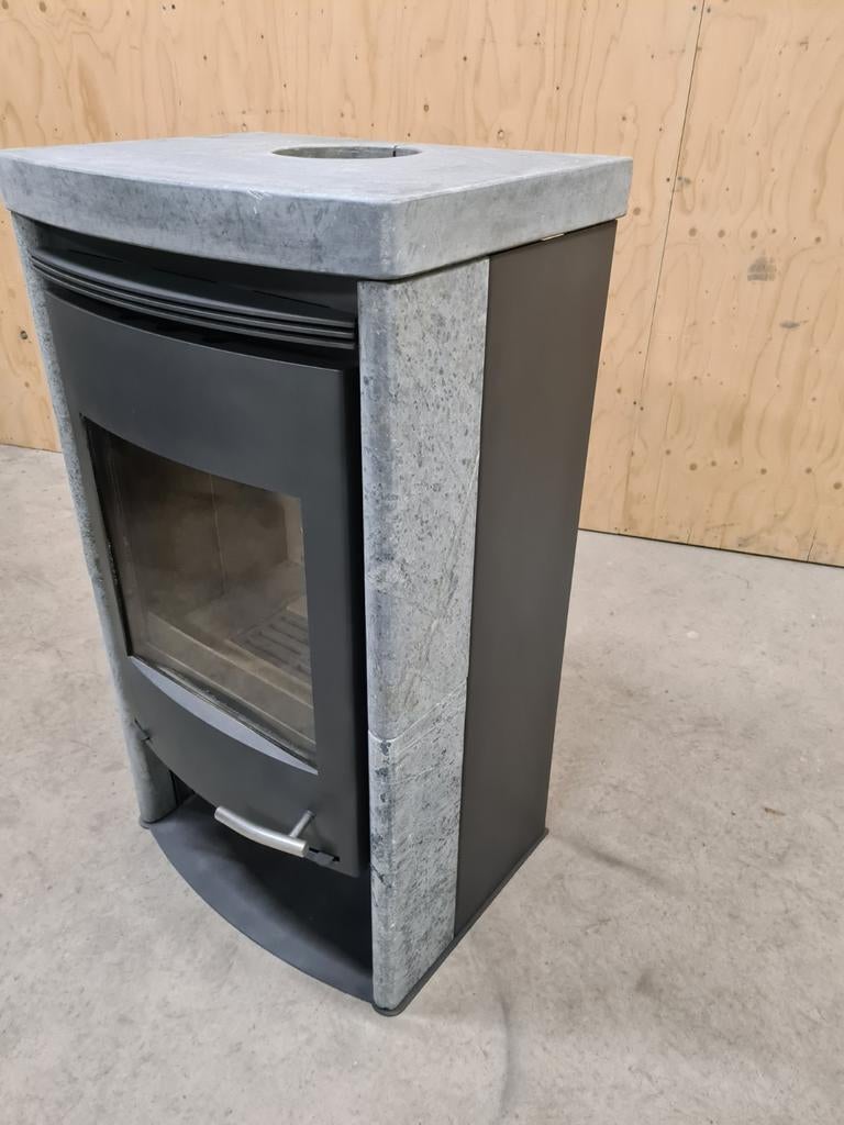 MOOIE SPEKSTEEN HOUTKACHEL MERK GKT, Huis en Inrichting, Kachels, Gebruikt, Gkt, Houtkachel, Ophalen of Verzenden