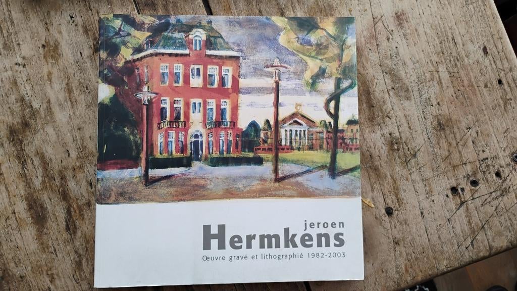 Kunstboek Jeroen Hermkens, Ophalen of Verzenden