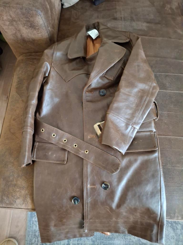 Leren carnavaljas, Ophalen, Zo goed als nieuw, Overige maten