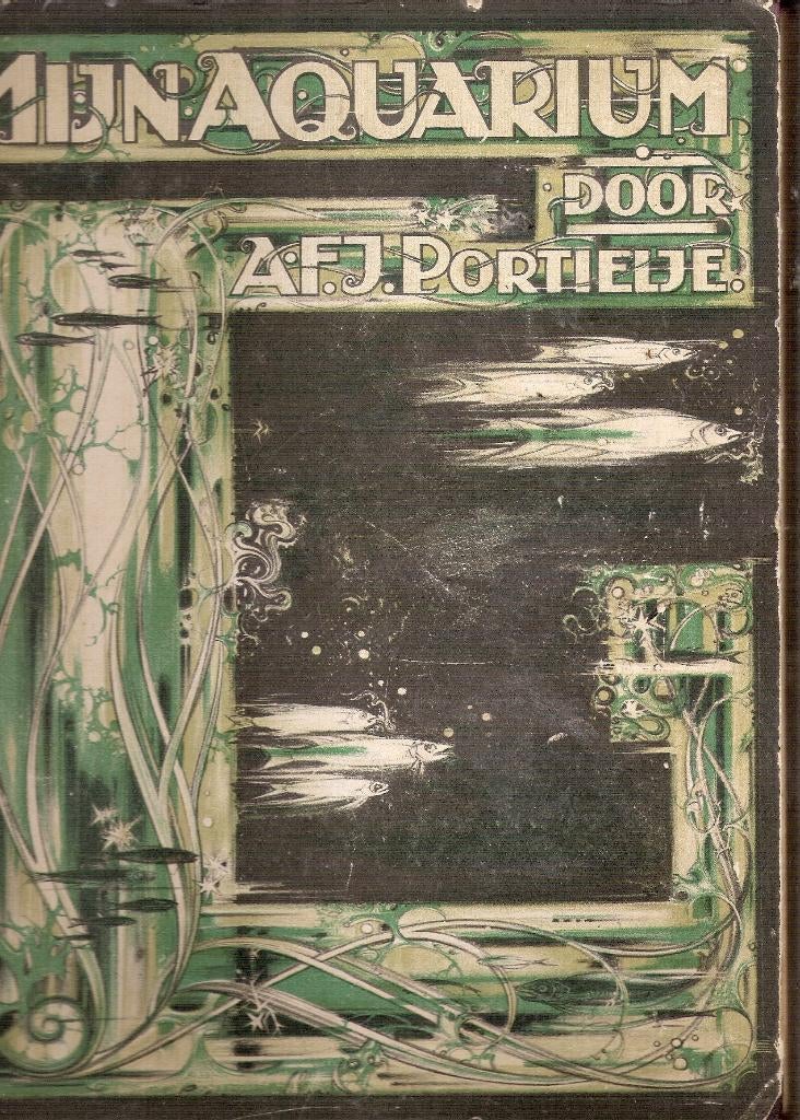 Plaatjesalbum Mijn Aquarium -Verkade 1925 Portielje, Ophalen, Gebruikt, Overige typen
