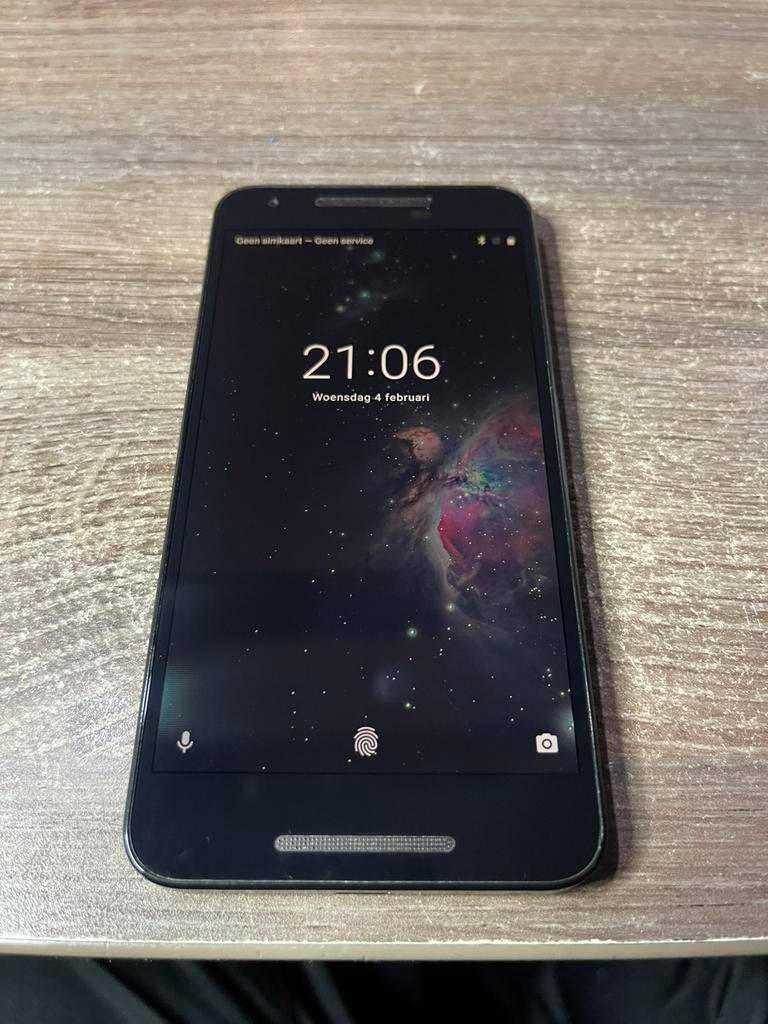 Lg nexus 5x, Ophalen of Verzenden, Zo goed als nieuw, Zwart