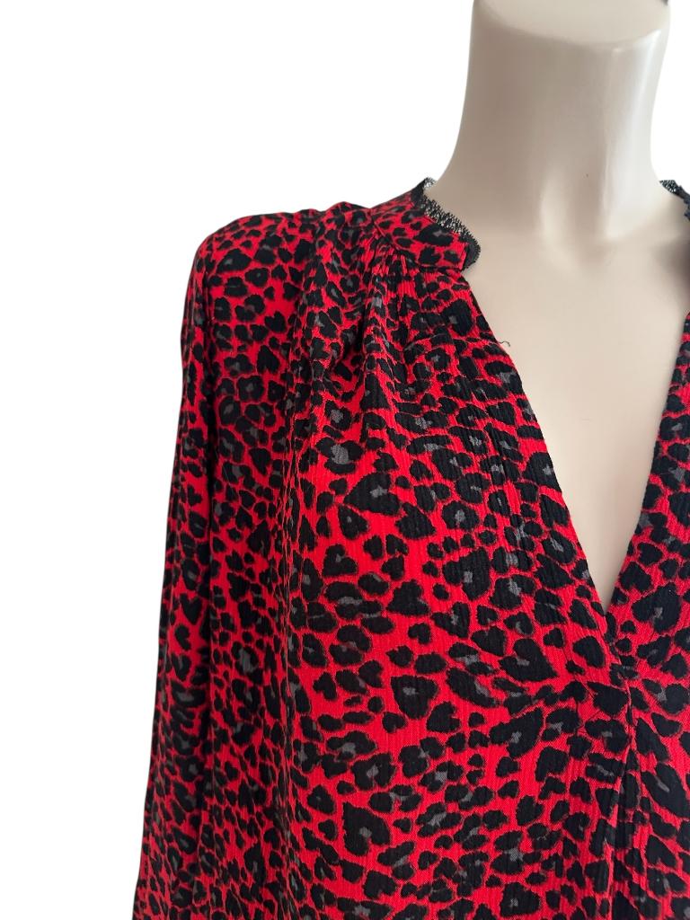 Zadig & Voltare blouse M, Schoudertasje, Zwart, Nieuw, Ophalen of Verzenden