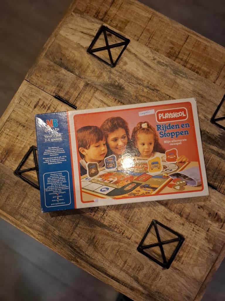 Playskool Rijden en Stoppen - Vintage Bordspel, Ophalen of Verzenden, Een of twee spelers, Hogehillweg 8, 1101 CD Amsterdam, Reisspel