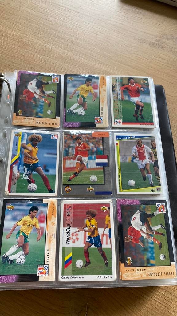9 x upperdeck shooting stars panini, Verzamelen, Sportartikelen en Voetbal, Ophalen of Verzenden, Zo goed als nieuw, Buitenlandse clubs