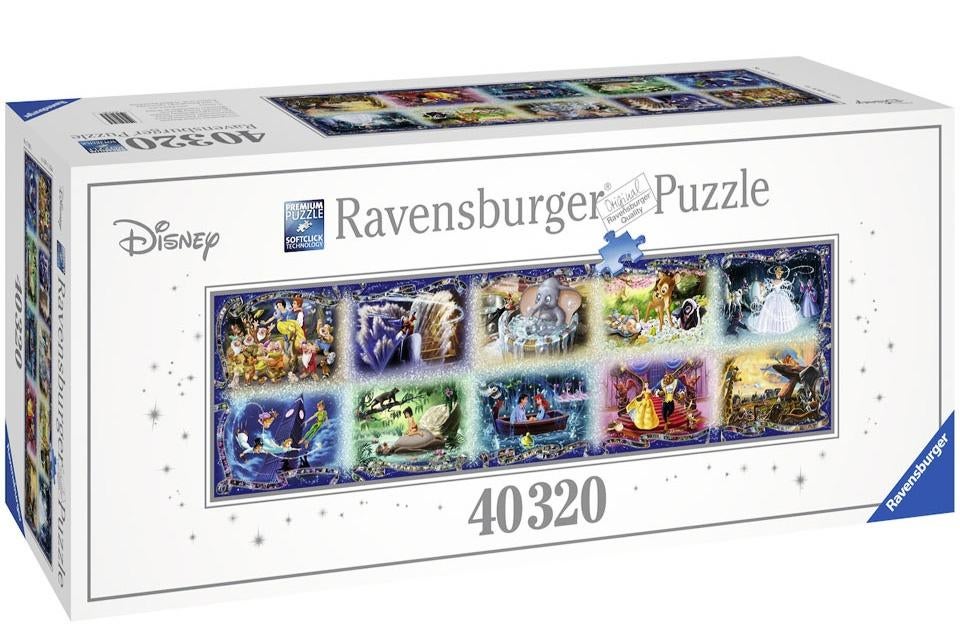 Ravensburger Werelds groot Disney puzzel van 40000 stukjes, Hobby en Vrije tijd, Denksport en Puzzels, Ophalen of Verzenden, Meer dan 1500 stukjes