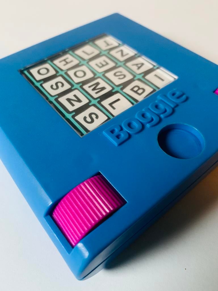 Rol Boggle Reisspel Parker, Hobby en Vrije tijd, Gezelschapsspellen | Overige, Een of twee spelers, Ophalen of Verzenden, Gebruikt