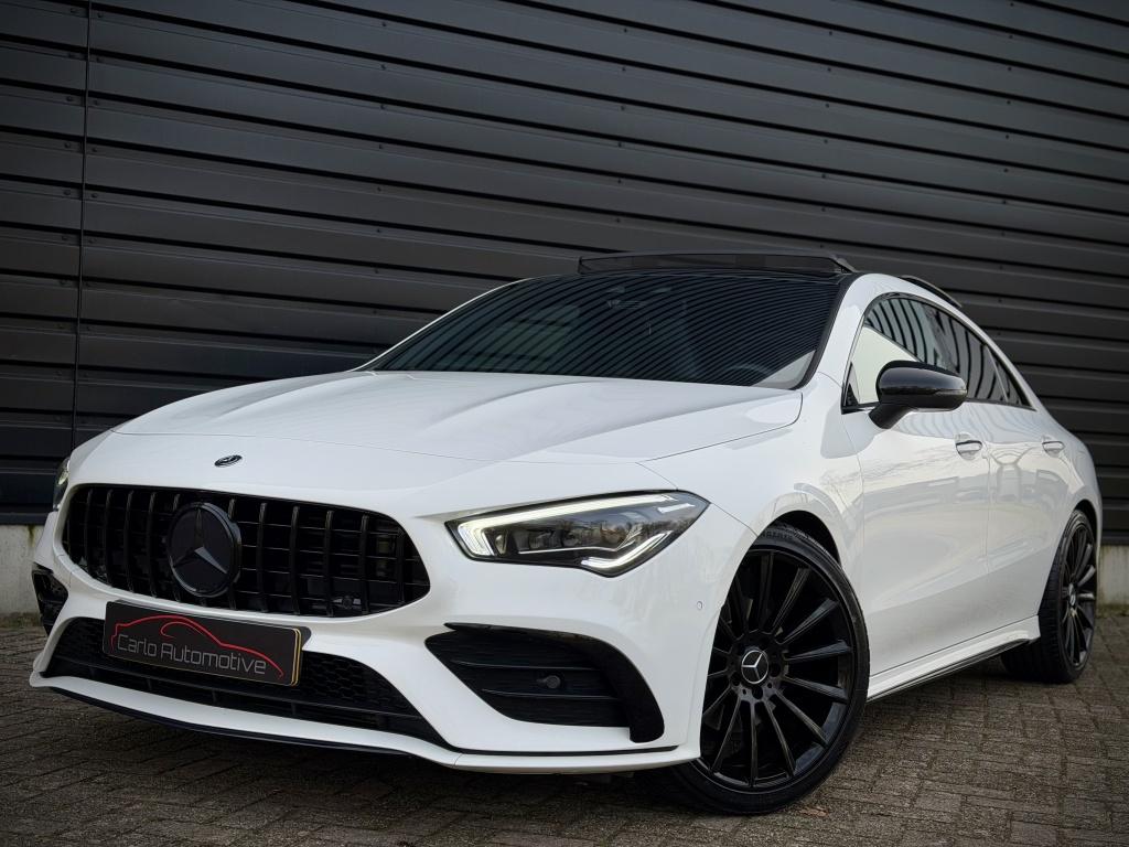 Mercedes-Benz CLA-Klasse 180 AMG CLA45S PANO|MEMORY|SFEER|KE, Automaat, CLA, Gebruikt, 4 cilinders