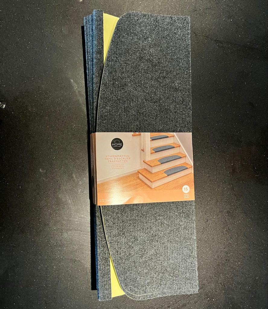 Traptreden 15 Antracietgrijze Halve Maan Traptreden - Nieuw, Nieuw, Minder dan 50 cm, 50 tot 100 cm, Ophalen of Verzenden