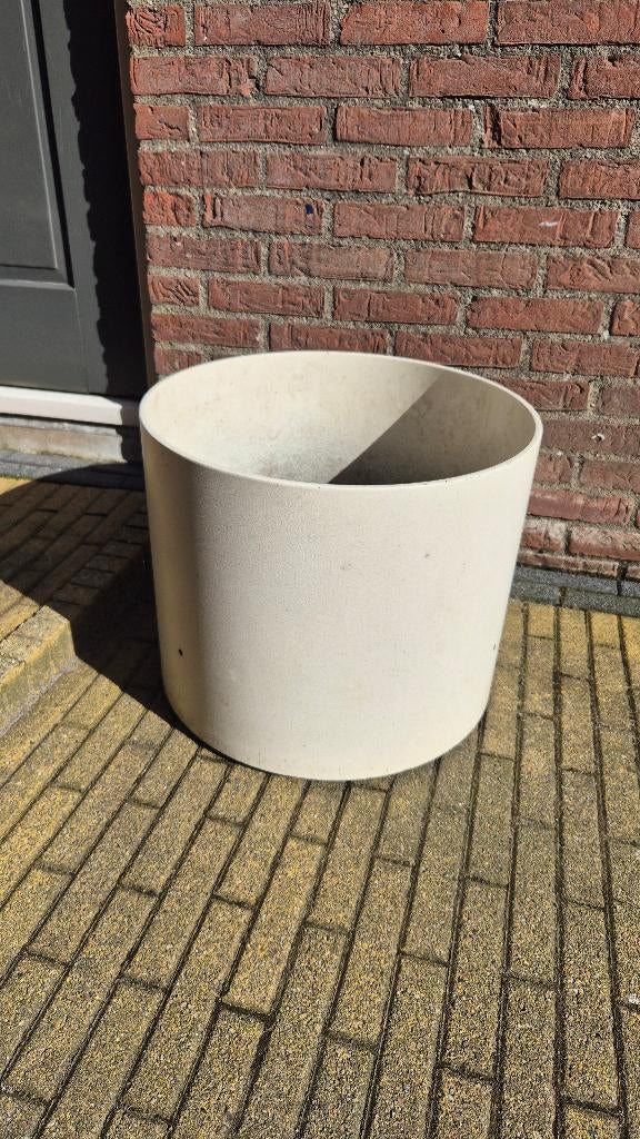 Bloempot groot, op wieltjes, Tuin en Terras, Bloempotten, Ophalen, Kunststof, Gebruikt, 40 cm of meer