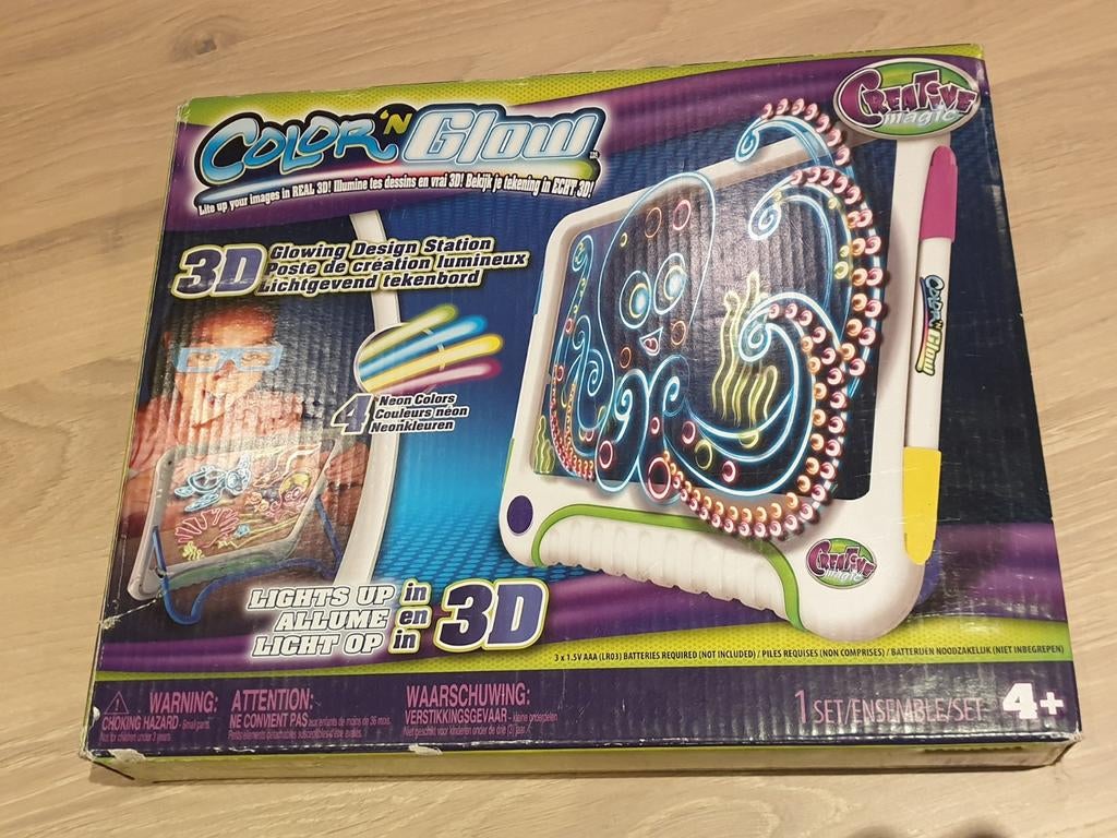 Color N Glow 3D Design Station, Ophalen of Verzenden, Nieuw, Knutselen, Met licht