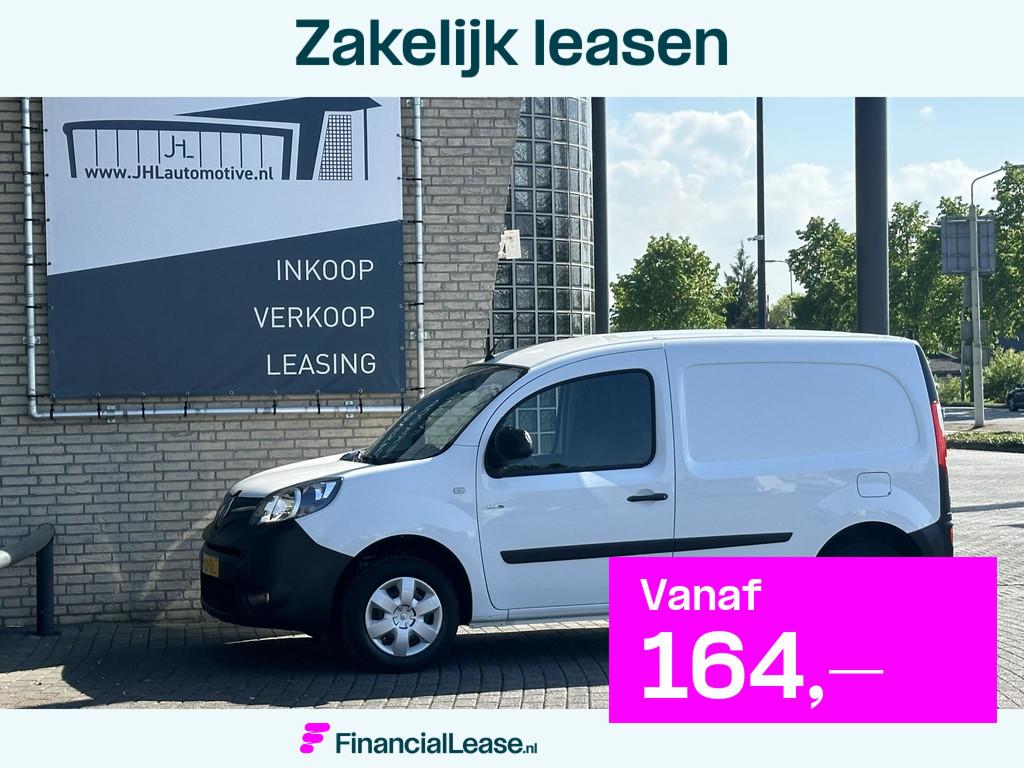 Renault Kangoo Z.E.*KOOPACCU*33 kWh*CRUISE*A/C*TEL*, Stof, Gebruikt, Wit, Origineel Nederlands