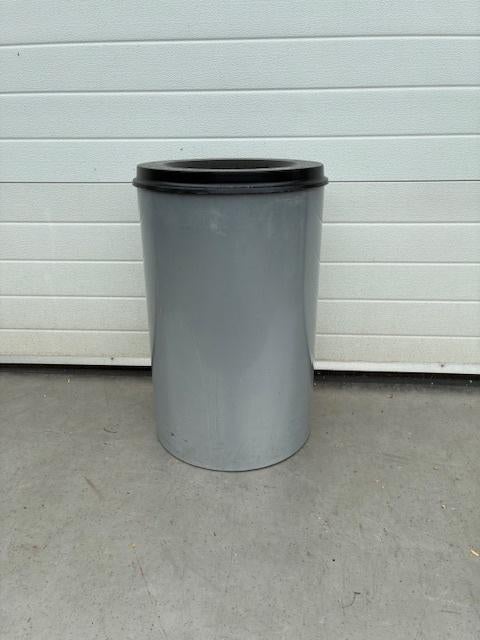 Ronde vlamdovende afvalbak groot, Ophalen, Gebruikt, -, 40 liter of meer